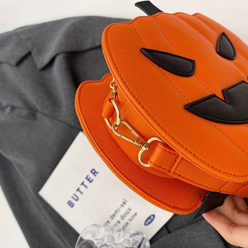  Funny Pumpkins Ghosts Sling Bag for Women Men Autumn