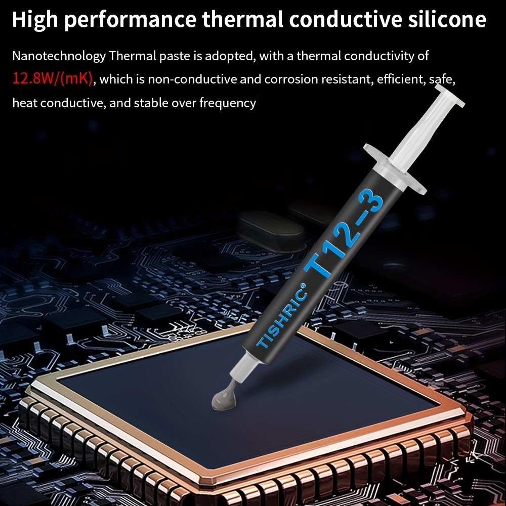 Pâte Thermique Conductivité CPU GPU Refroidissement PS4 XBOX PC en Seringue  4G