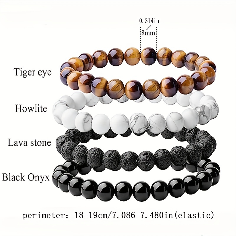 Frosted Stone White Turquoise Beads Bracelet Men Bracelets - China Beads  Bracelet and Men Bracelets price