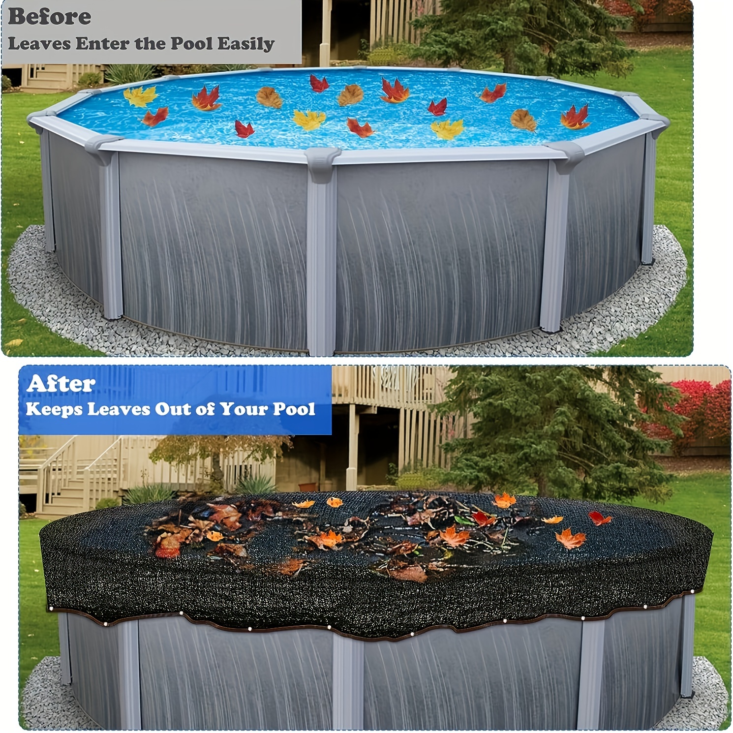 Leaf Nets for Above Ground Swimming Pools