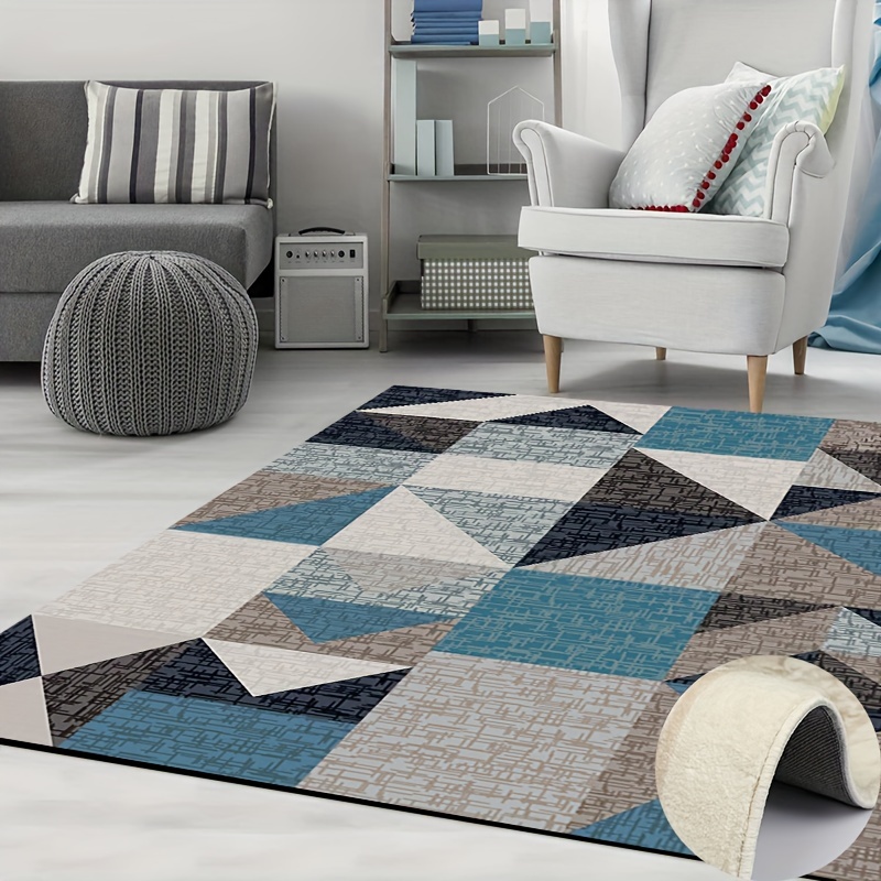 alfombra habitación alfombra baño alfombra dormitorio alfombras para sala alfombras  habitacion Nuevos Nordic la alfombra de la Sala Simple moderno geométrica  decoración del hogar alfombra sofá mesa de café alfombra