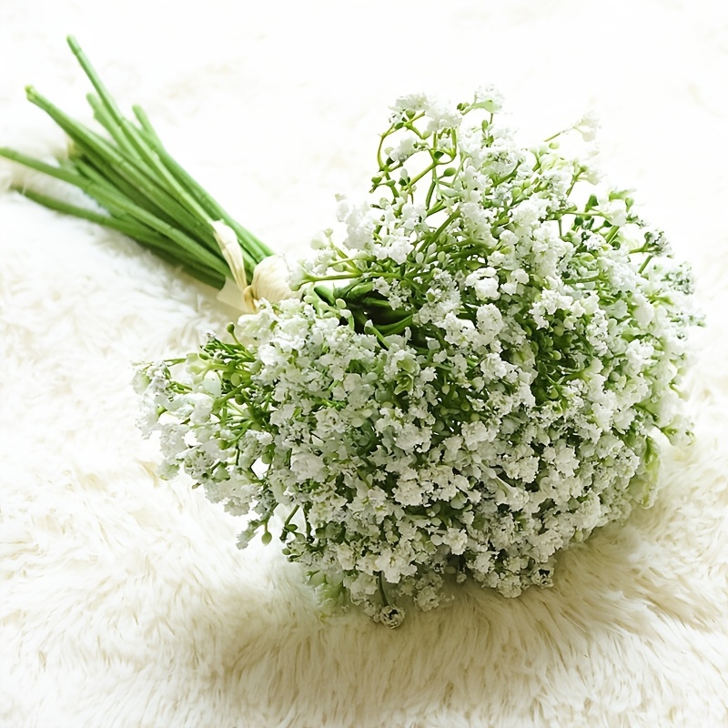 Artificial Baby Breath Gypsophila Flowers Bouquets Real - Temu