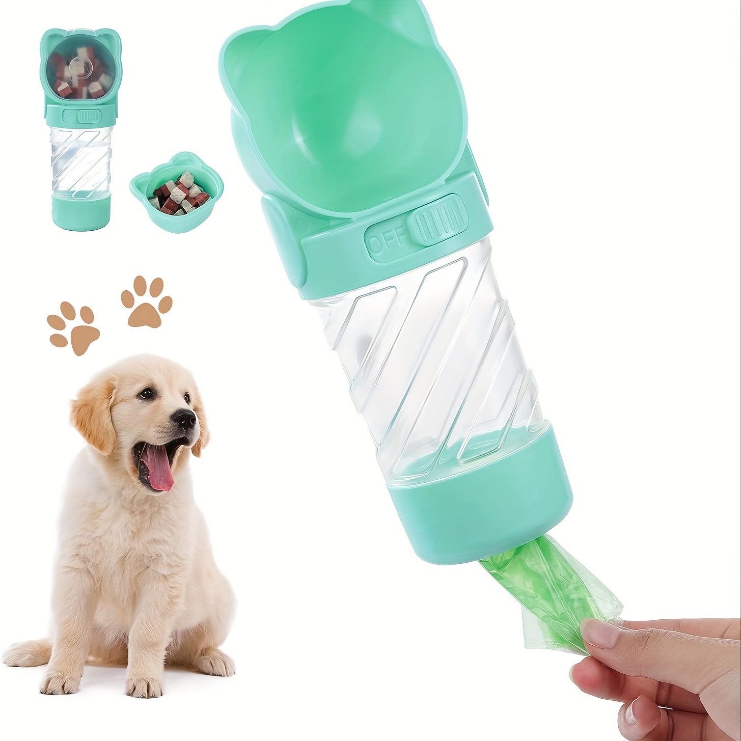  Hanging No Drip Pet Water Bottles Drinking Top-fill Feeder  Healthy Dispenser with Hook Automatic Puppy Dog Small Animal Cage Water Feed  : Pet Supplies