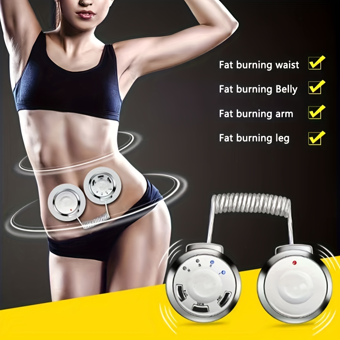 1pc Reducing Belly Fat Slimming Waist Belly Fat Spinning - Temu Canada