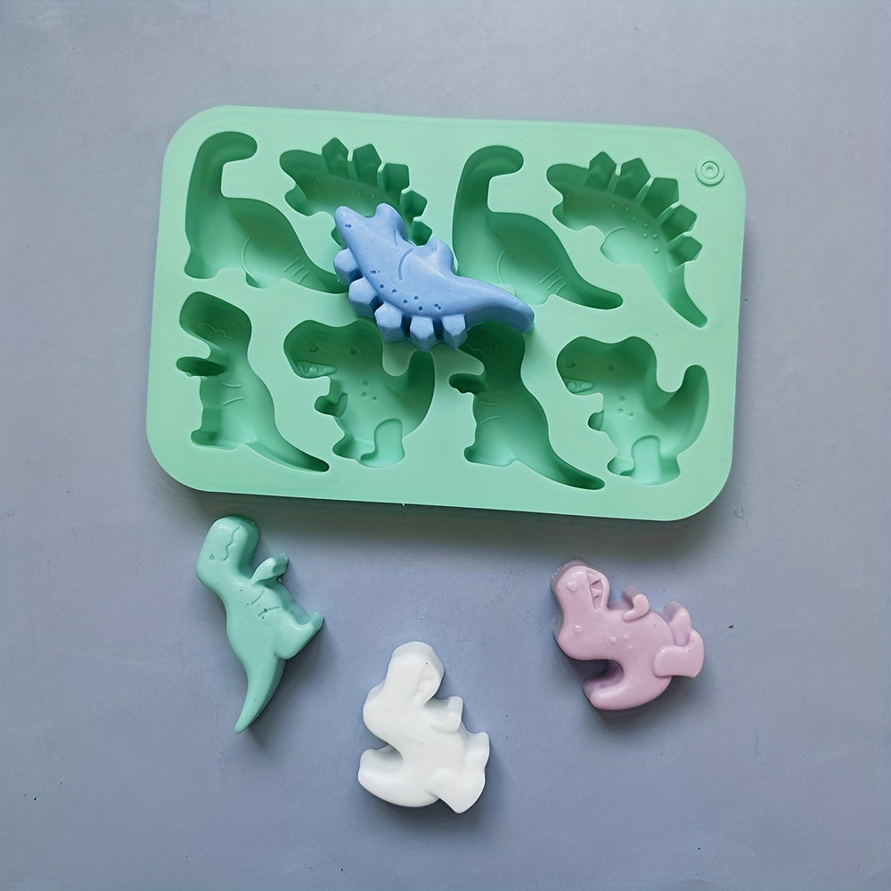 12 Cavity Mini Dinosaur Silicone Mold, 3d Fondant Mold For Diy Pudding  Chocolate Candy Desserts Gummy Handmade Soap Polymer Clay Ice Cube, Cake  Decorating Supplies, Baking Supplies, Kitchen Items - Temu