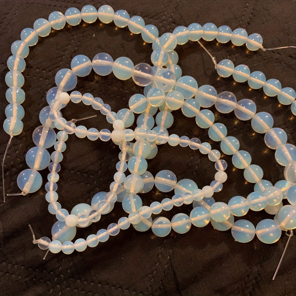 Natural Stone Opal Beads for DIY Bracelets Bangles Necklaces