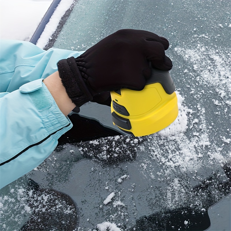 Multifunctional Electric Snow Scraper Ice Scraper Car Windshield Snow  Removal Ice Defroster Cleaning Tool