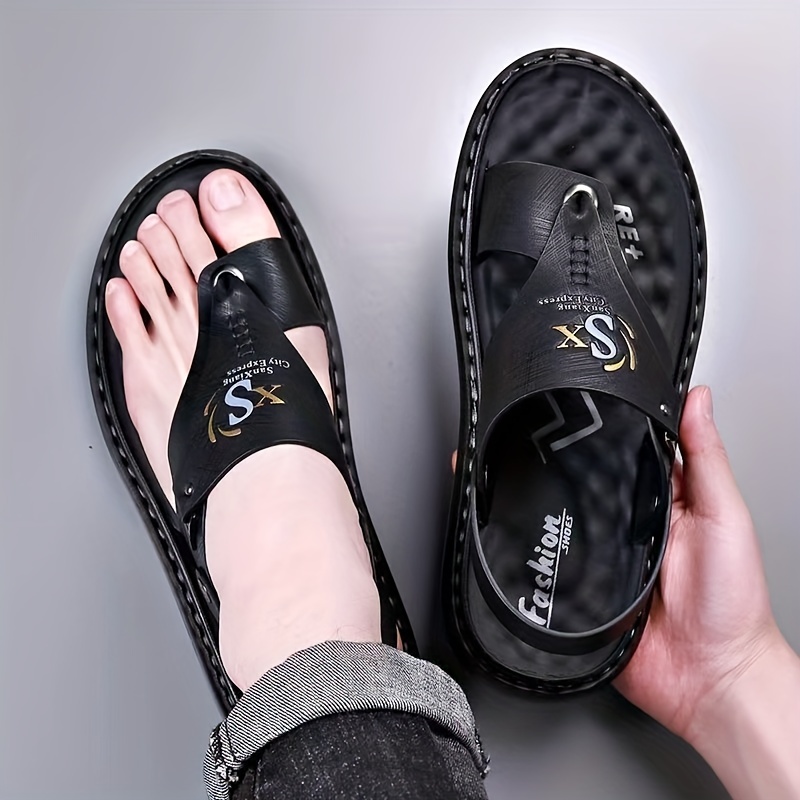 Mens Thong Sandals Casual Non Slip Flip Flops Shoes Toe Loop Shoes