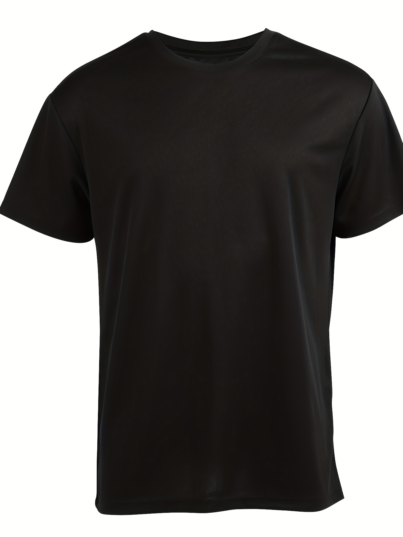 Men's Short Sleeve Crew Neck T-Shirts Lightweight Quick Dry Shirt For  Fishing Running Hiking