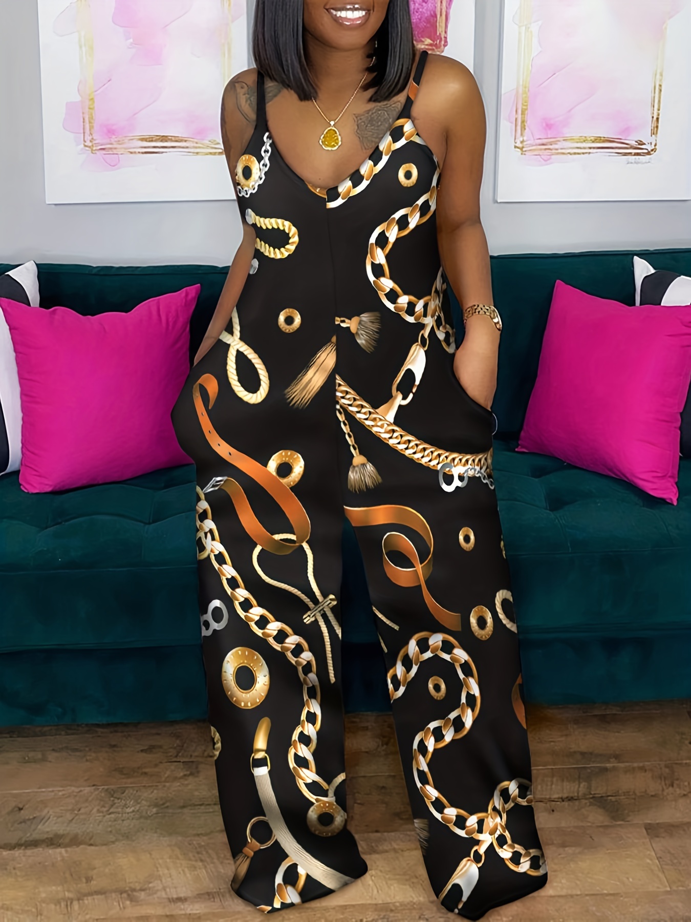 Ankara Jumpsuit, African Print Jumpsuit, African Plus Size Jumpsuit,  Jumpsuits for Women, African Jumpsuit With Sleeves, Wide Leg Jumpsuits -   Canada