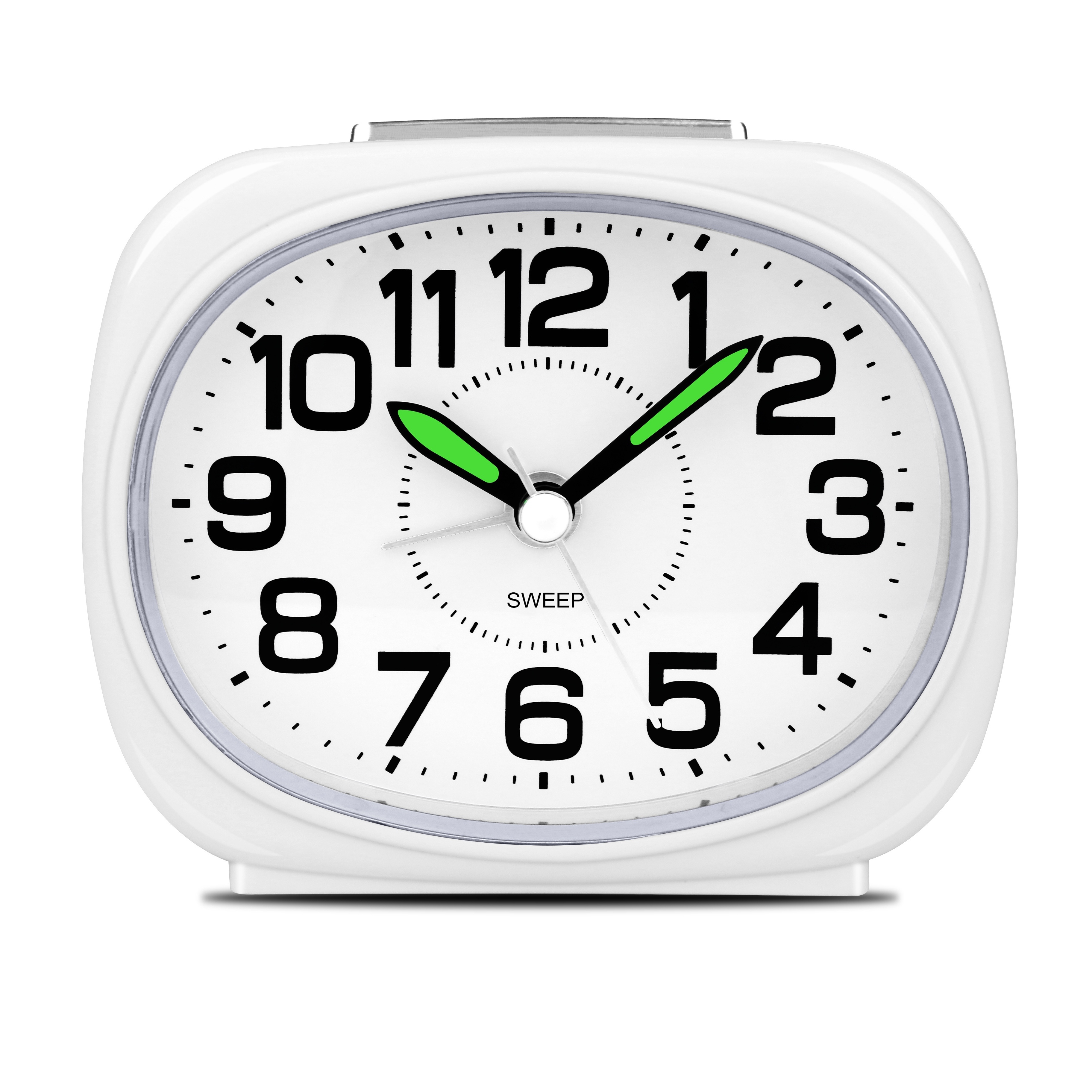  Reloj despertador digital de viaje con temporizador LCD con  calendario plegable, temporizador de temperatura, modo de repetición,  funciona con pilas, reloj portátil de gran número de 12/24 H, reloj de  escritorio