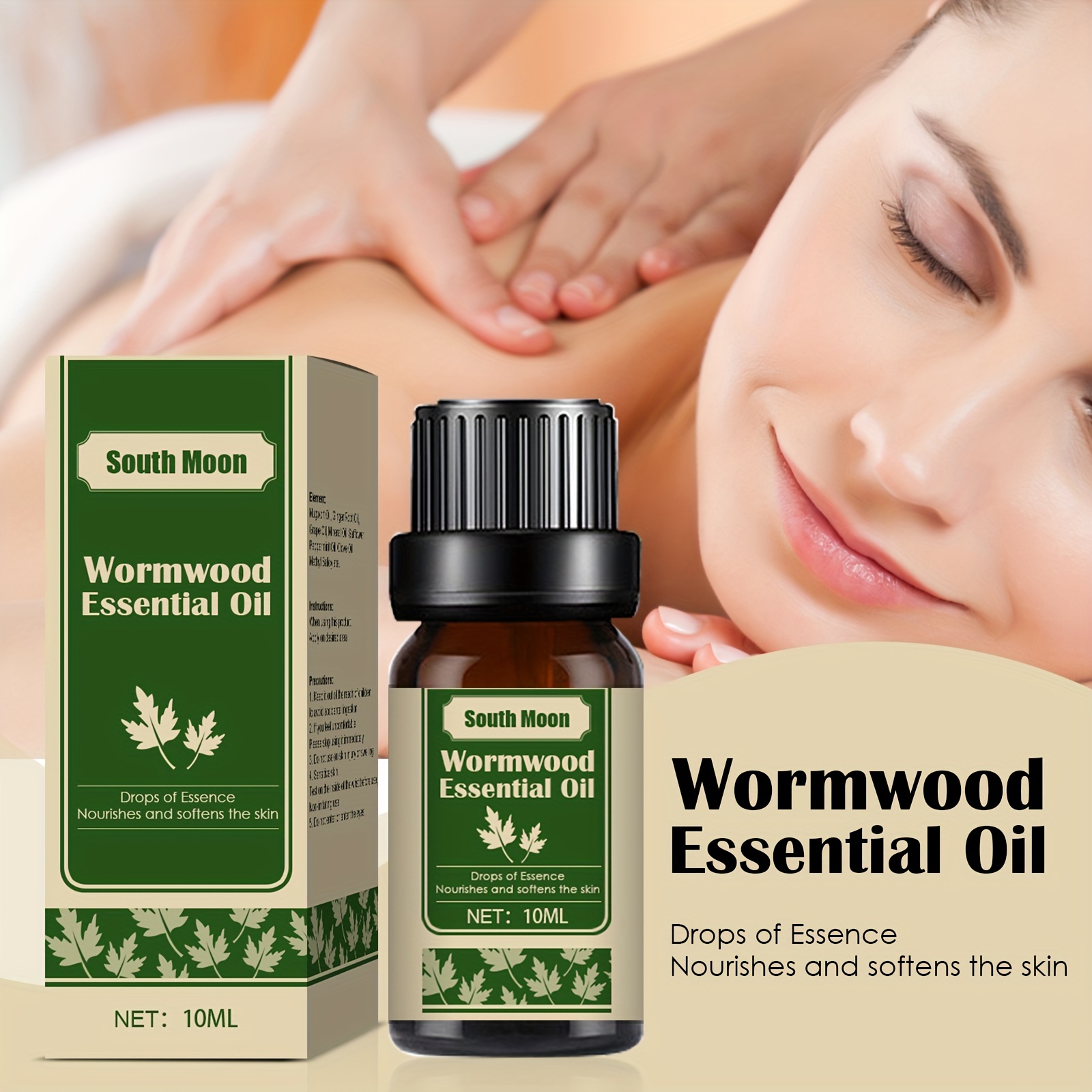 Wormwood Essential Oil Diffusers Massage Candle Making - Temu