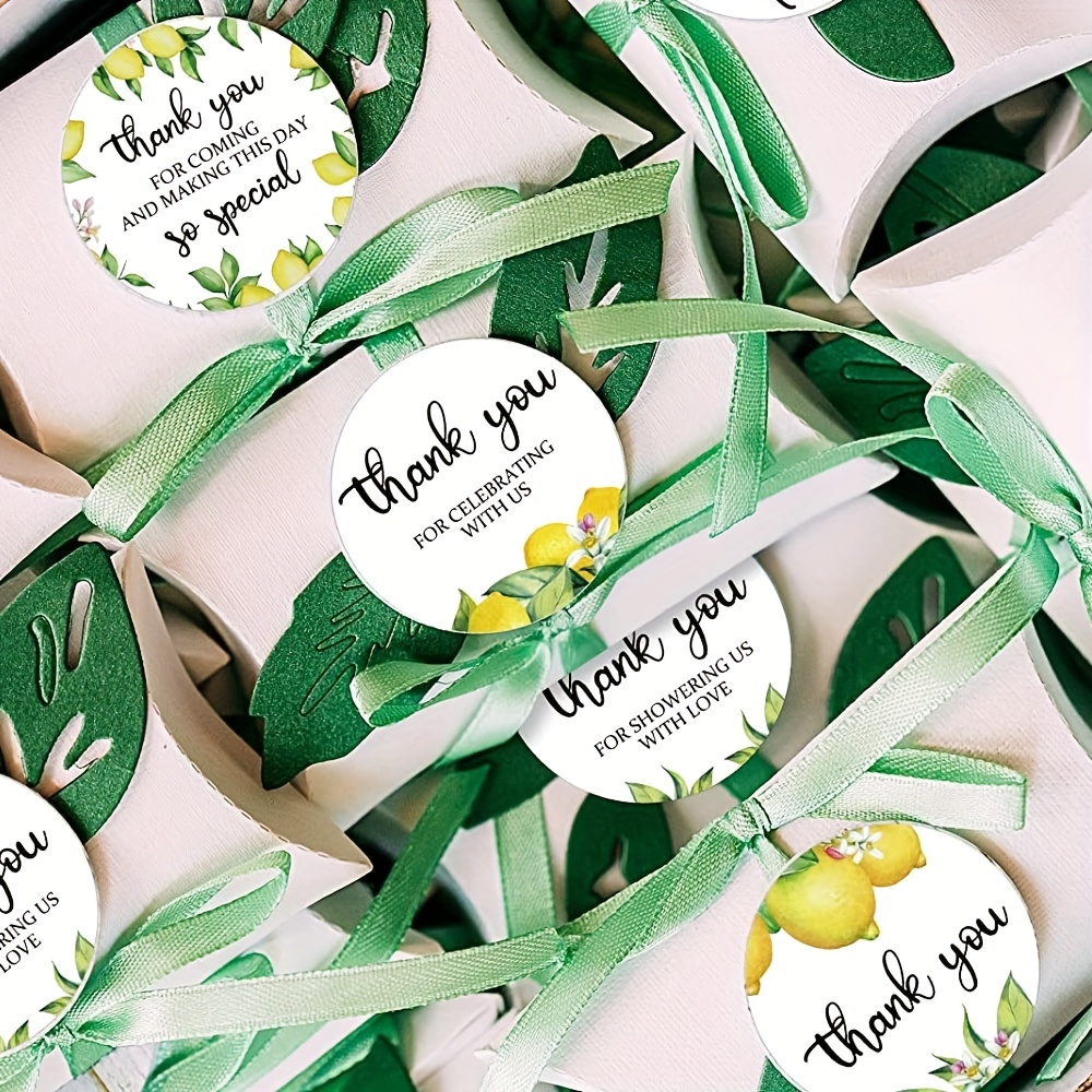 Lemon Greenery Bridal Shower Wedding Wrapping Paper