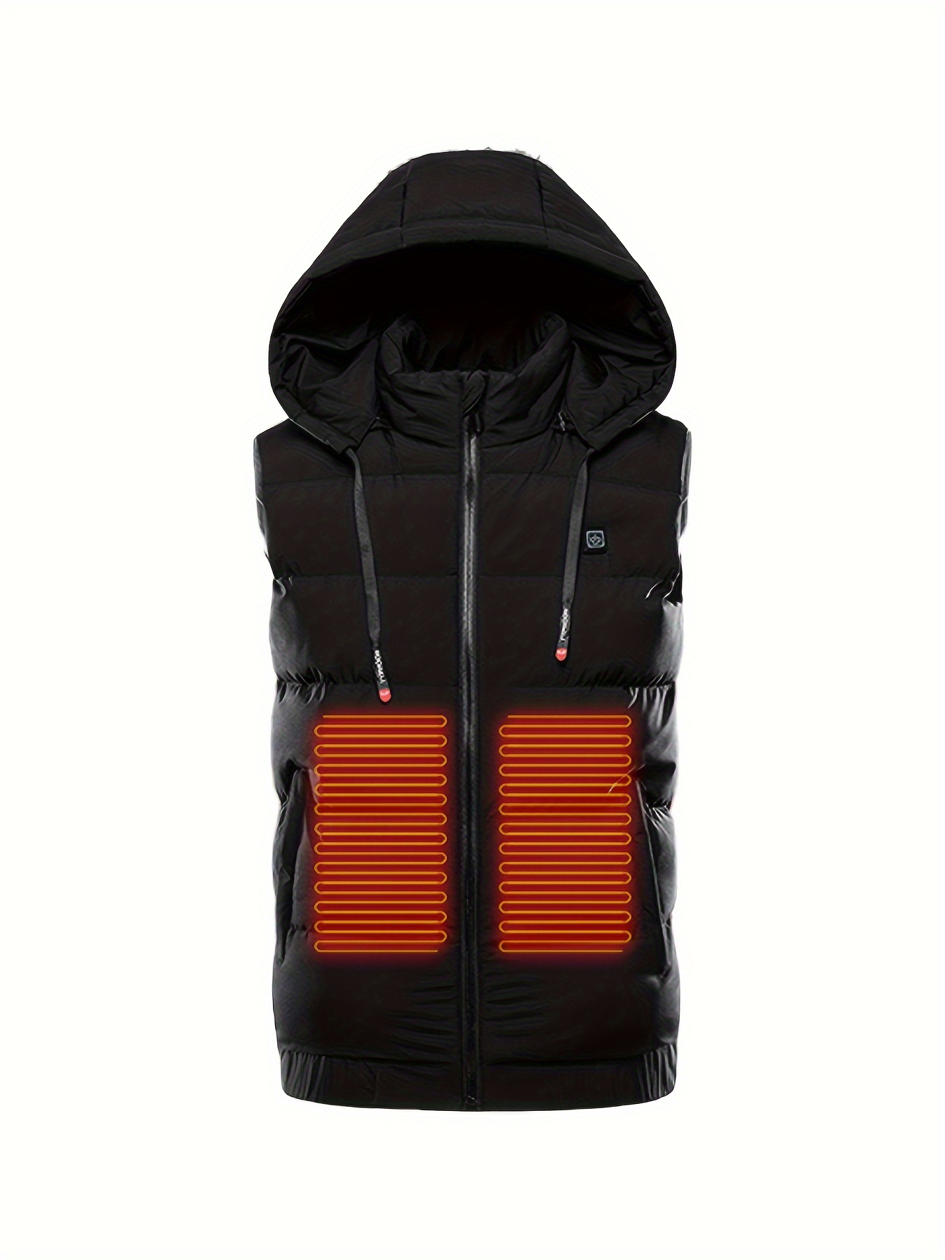Men's Heated Winter Outdoor Warm Vest Usb Rechargeable - Temu