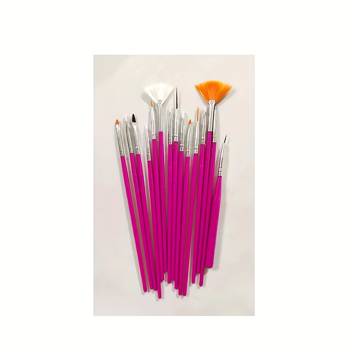 21 Pcs Nail Art Brushes Nail Art Tool Set Resin Palette Nail Art Painting  Mixed Color 2 Way Acrylic Silicone Carving Pen Dotting Pen Tool Manicure  Kit