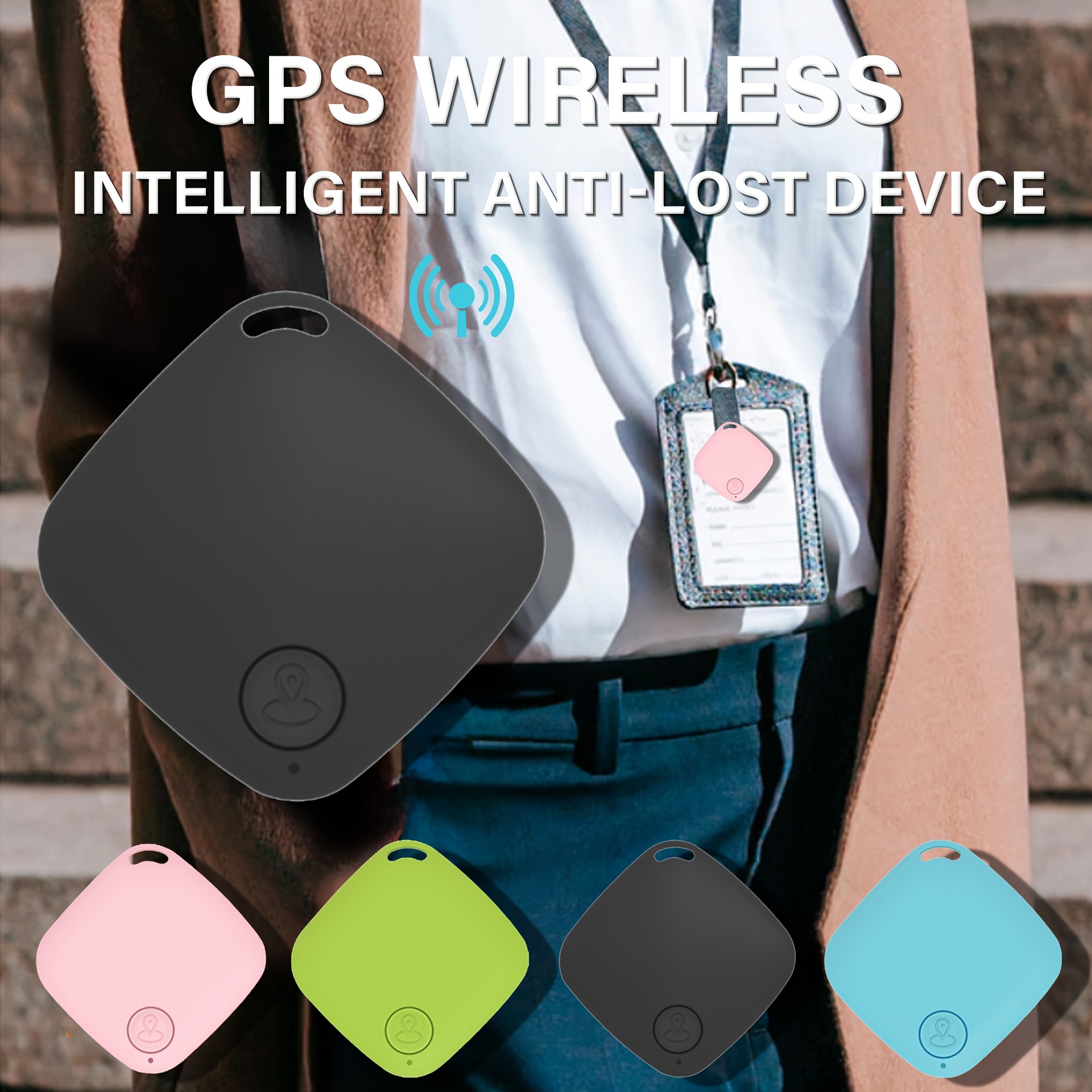 4pcs Localisateurs d'objets sans fil, Key Finder Anti-Lost Phone Finder,  Sound Locator et Tracker pour trouver des clés, Compatible avec iOS et  Android 