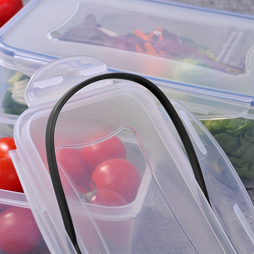 Food Storage Container Plastic Kitchen Refrigerator Noodle Box Multigrain  Storage Tank Transparent Sealed Cans 3 pcs-11 pcs sets