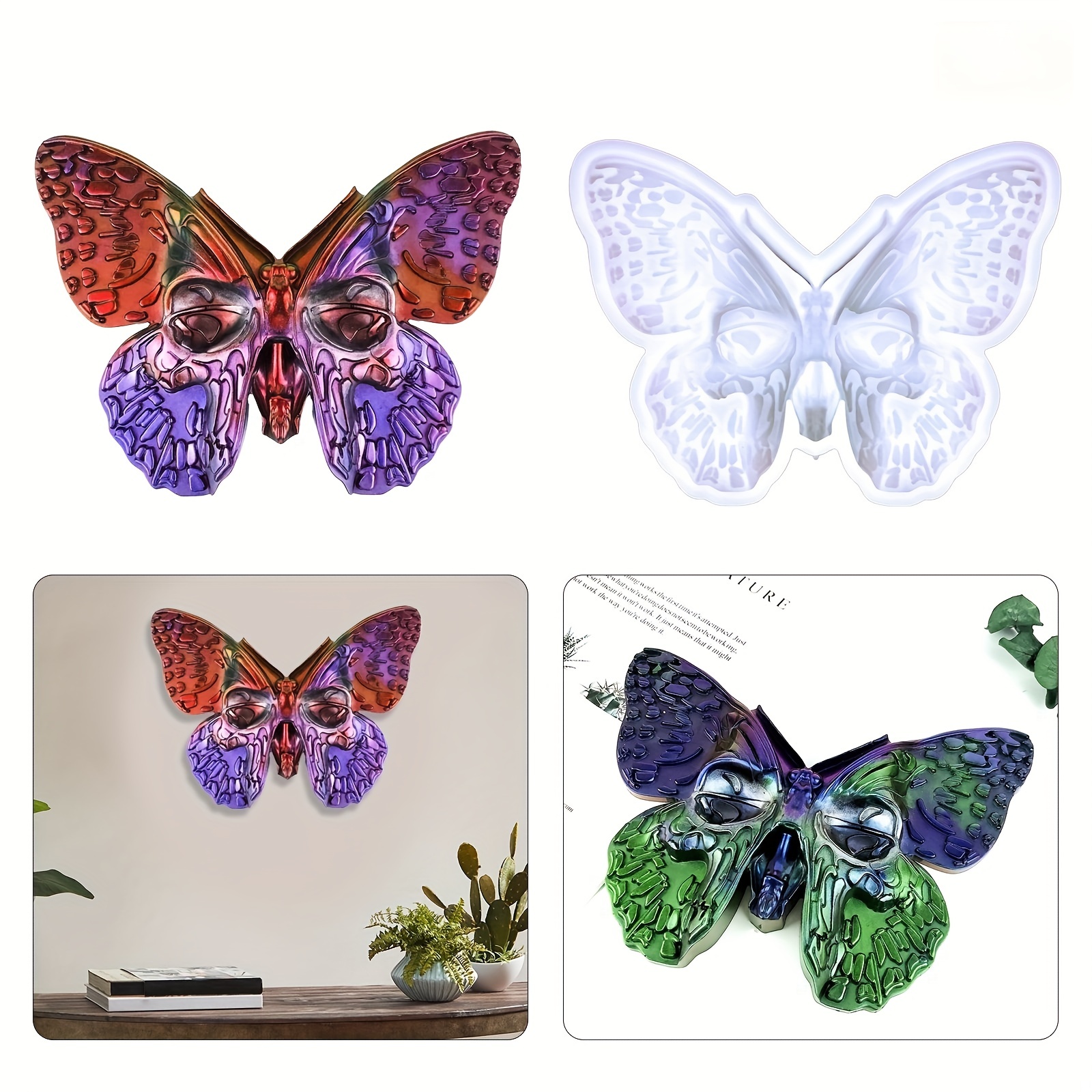 Butterfly Creative Shaped Epoxy Resin Silicone Mold Jewelry - Temu