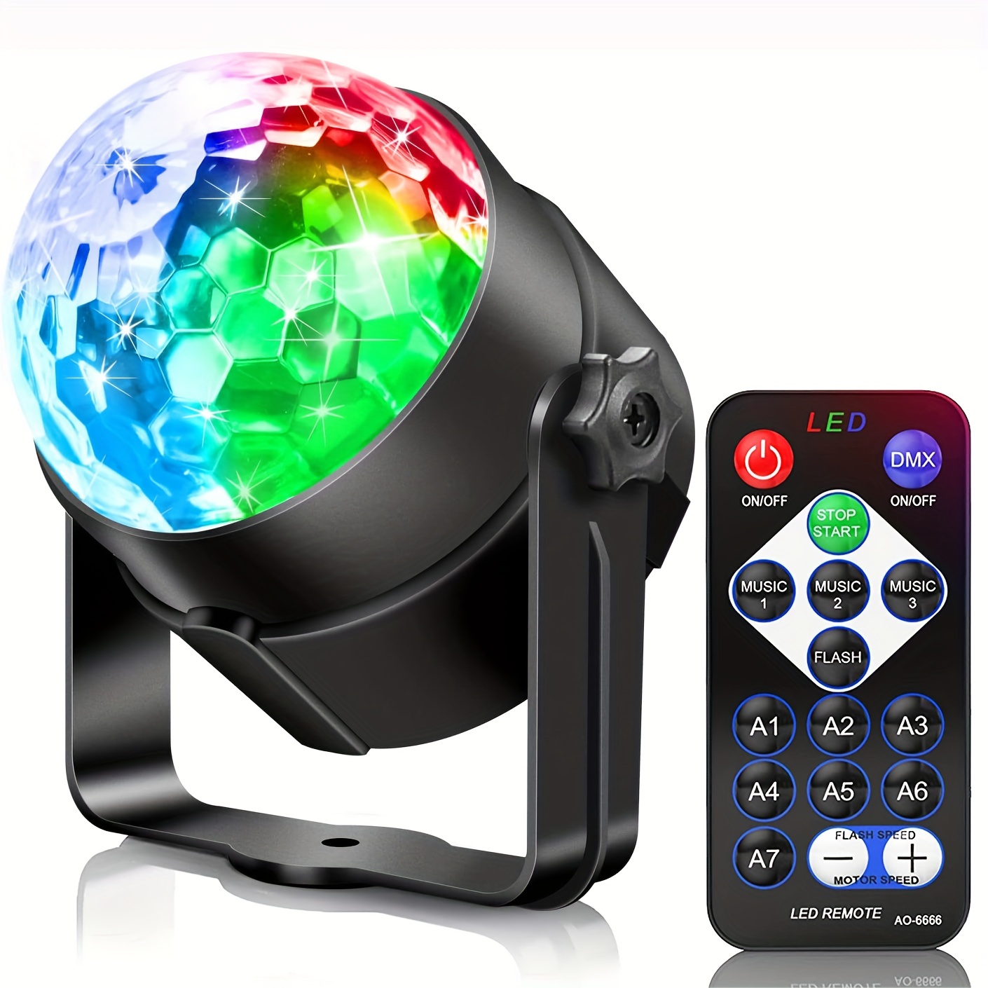 Coiry LED Coloré Magic Ball Projecteur Lumière USB Club DJ Disco