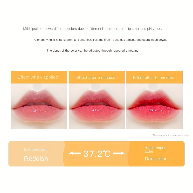Temperature Change Lipstick Moisturizing Lip Balm