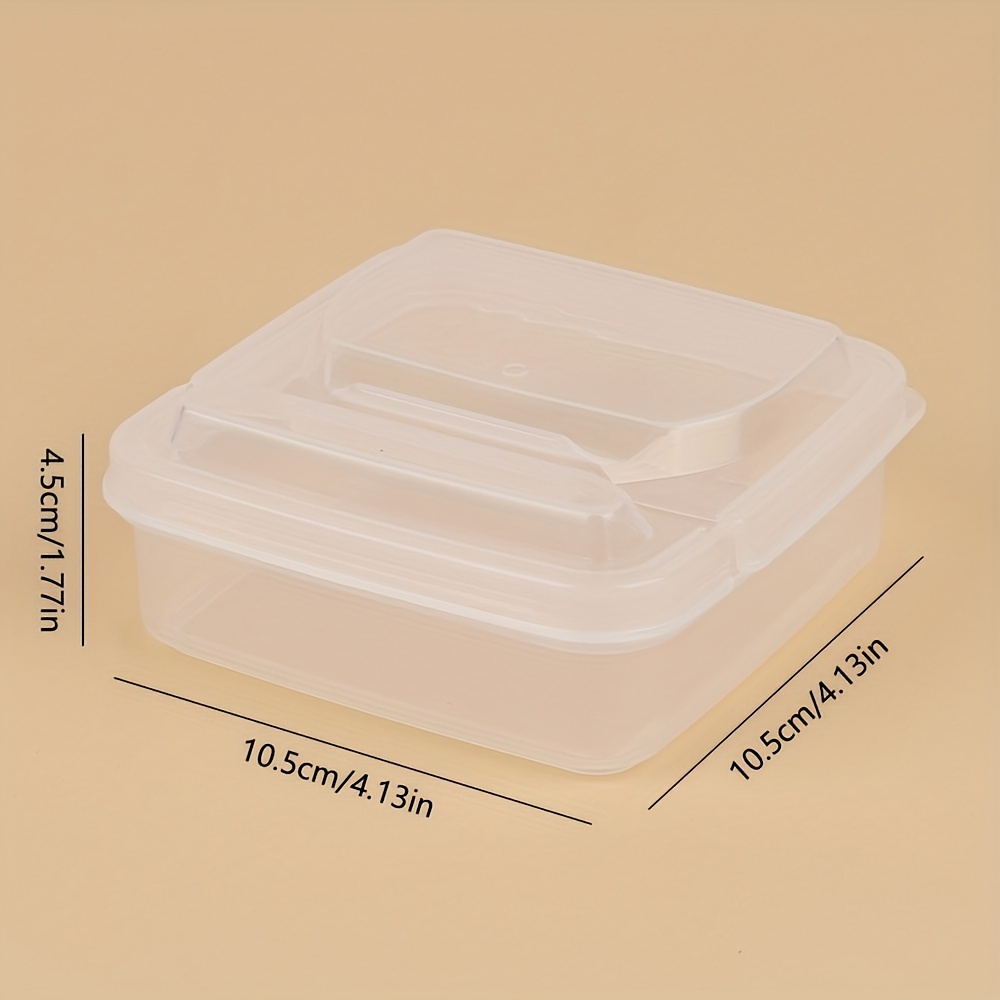 1pc Cheese Storage Container With Lid For Fridge, Food Storage Box For  Butter, Garlic, Ginger, Onion And Seasoning