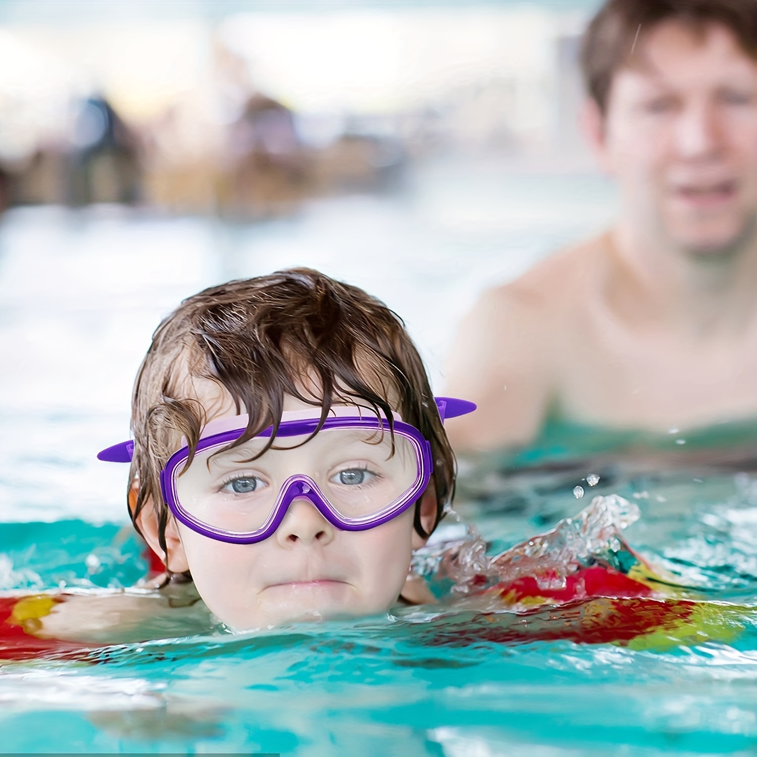 Lunettes de natation pour enfants, Anti-brouillard, Anti-piscine