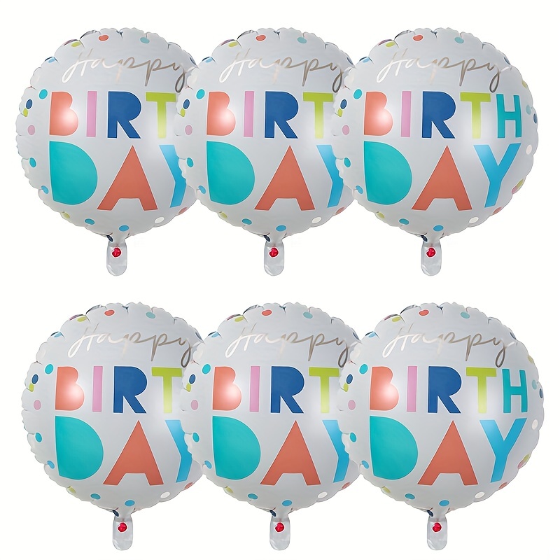 Ballons à l'hélium anniversaire ballon e happy birthday