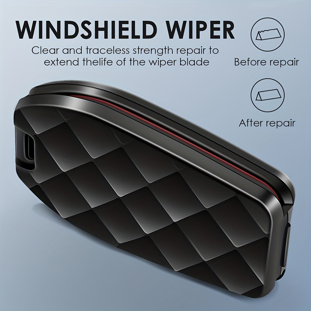 Universal Car Plastic Aquapel Windshield GlWater Rain Wipers - white
