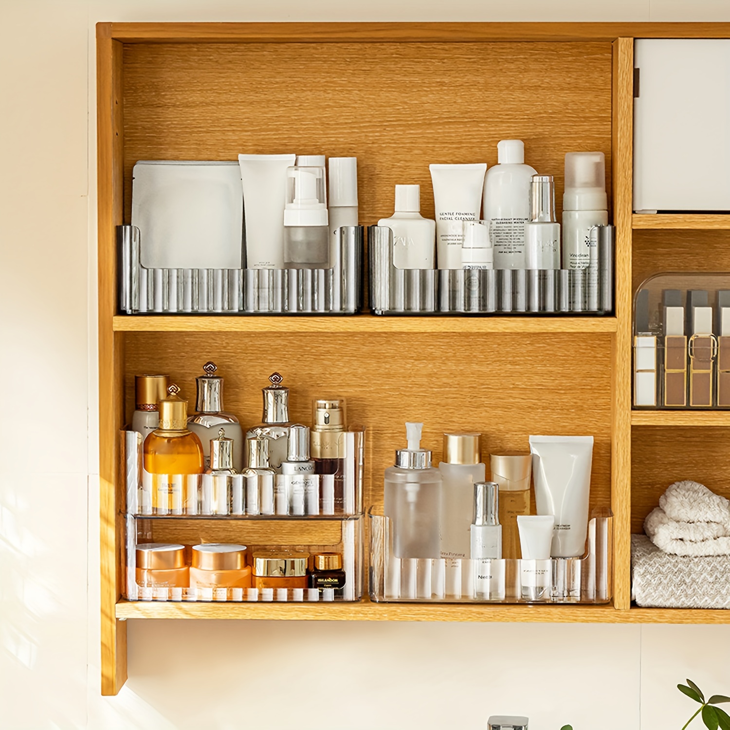 Cosmetics Collector Storage Organizer Standing Holders Display Office Shelf  Organizer Rack Wall Porta Spezie Closet Organizer