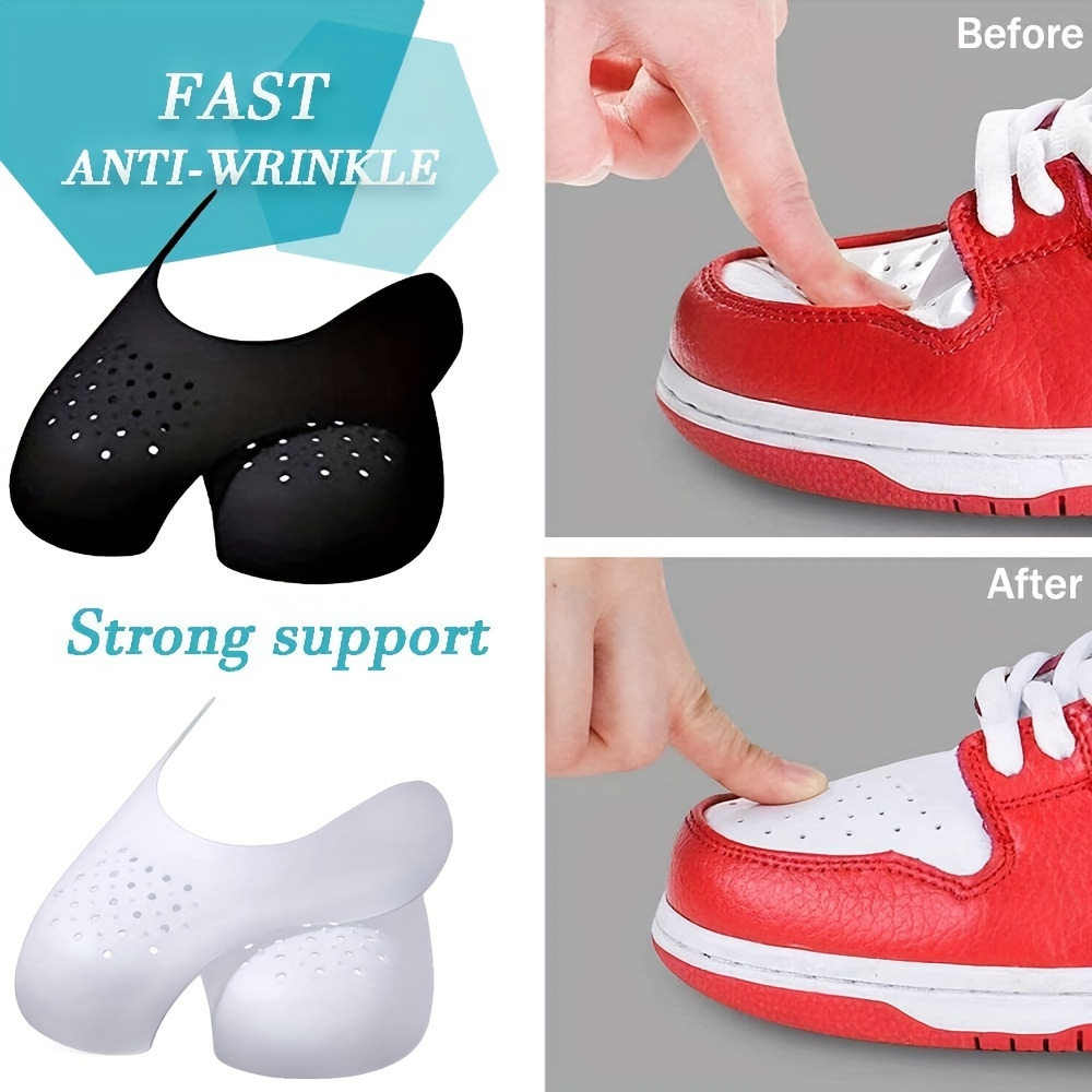 Shoe Crease Protectors For Air Force Shoes, Anti-wrinkle Shoe Crease Guard  For Sneaker And Casual Shoes, Plastic Toe Box Crease Protectors Shoe Shield  - Temu Australia