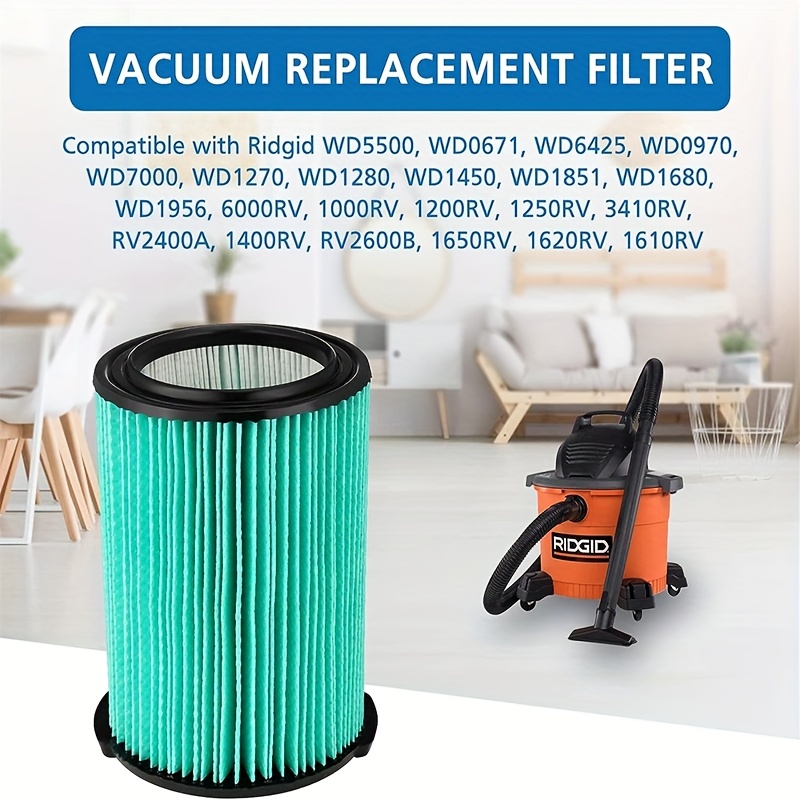  ZeAda 21PCS Vacuum Replacement Hepa Filter Mop Cloth