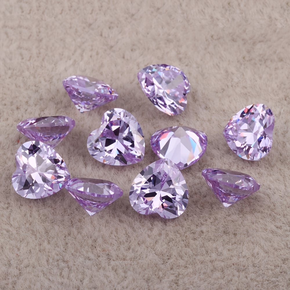 SriGem Cubic Zirconia/Zircon/White Zircon diamond or American Diamond 1  carat / 1 ratti size available approx weight - CERTIFIED : :  Jewellery