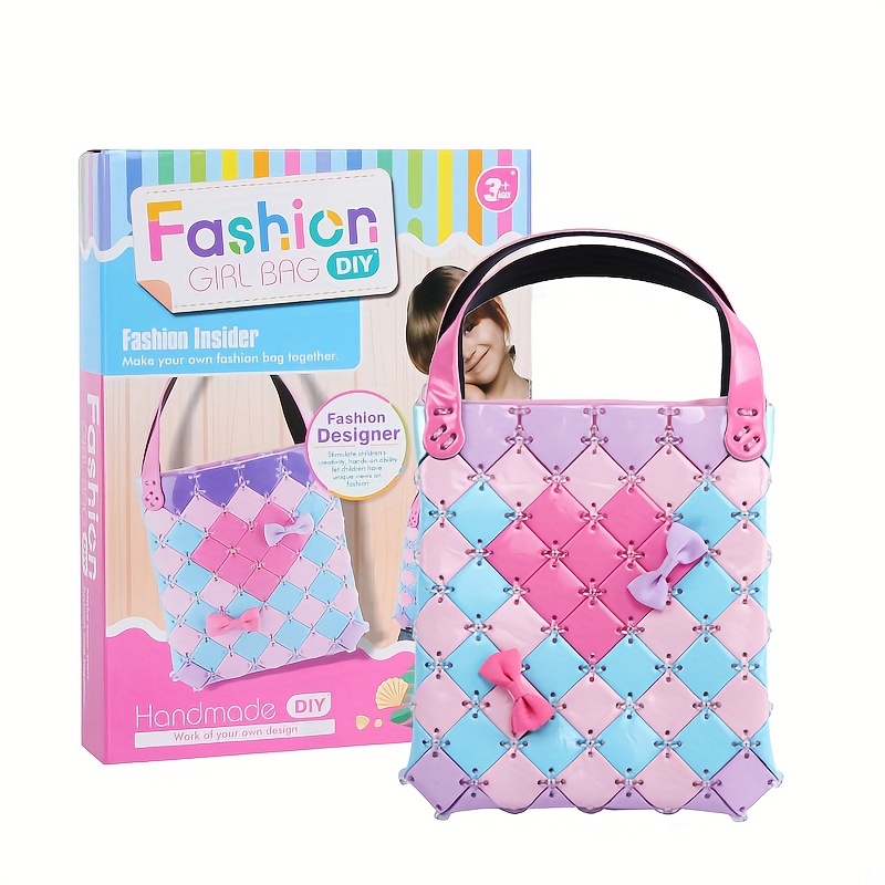 Create Your Own Unique Fashion Accessory Diy Craft Purse Kit For Girls -  Toys & Games - Temu