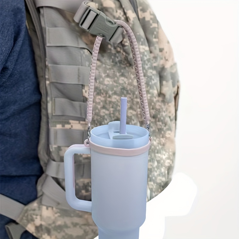 Soft Durable Silicone Water Bottle Sling, Water Cup Holder With Strap -  Fits Most Bottle, Cup Accessories - Temu