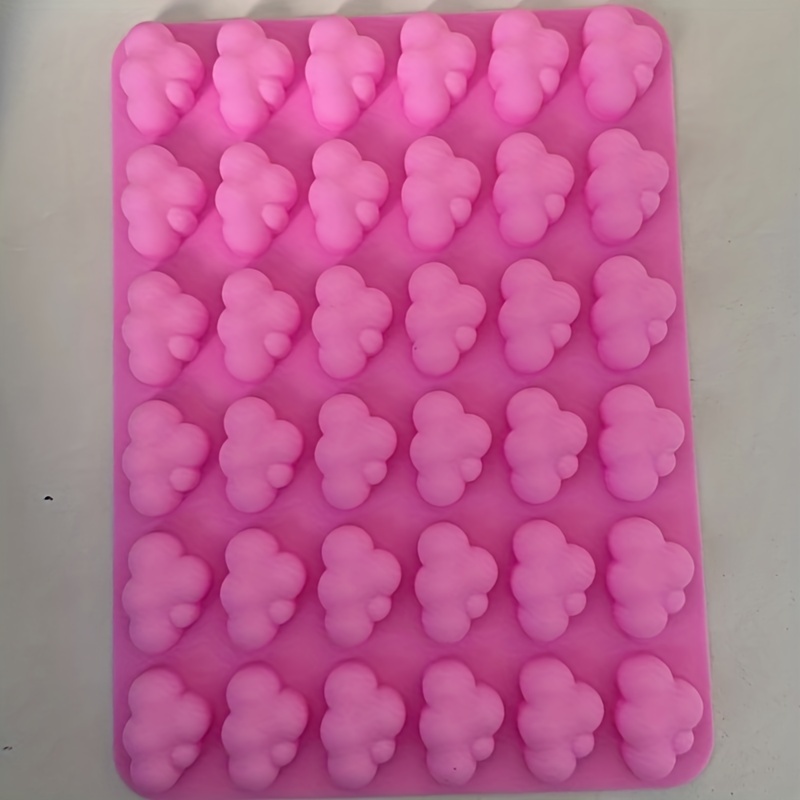  3D Heart Silicone Molds, 2 PCS Heart Shaped Silicone
