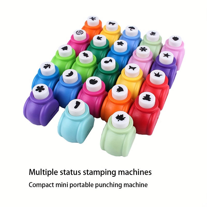 New Multi-shape Embossing Device Puncher Manual Hole Punch Mini