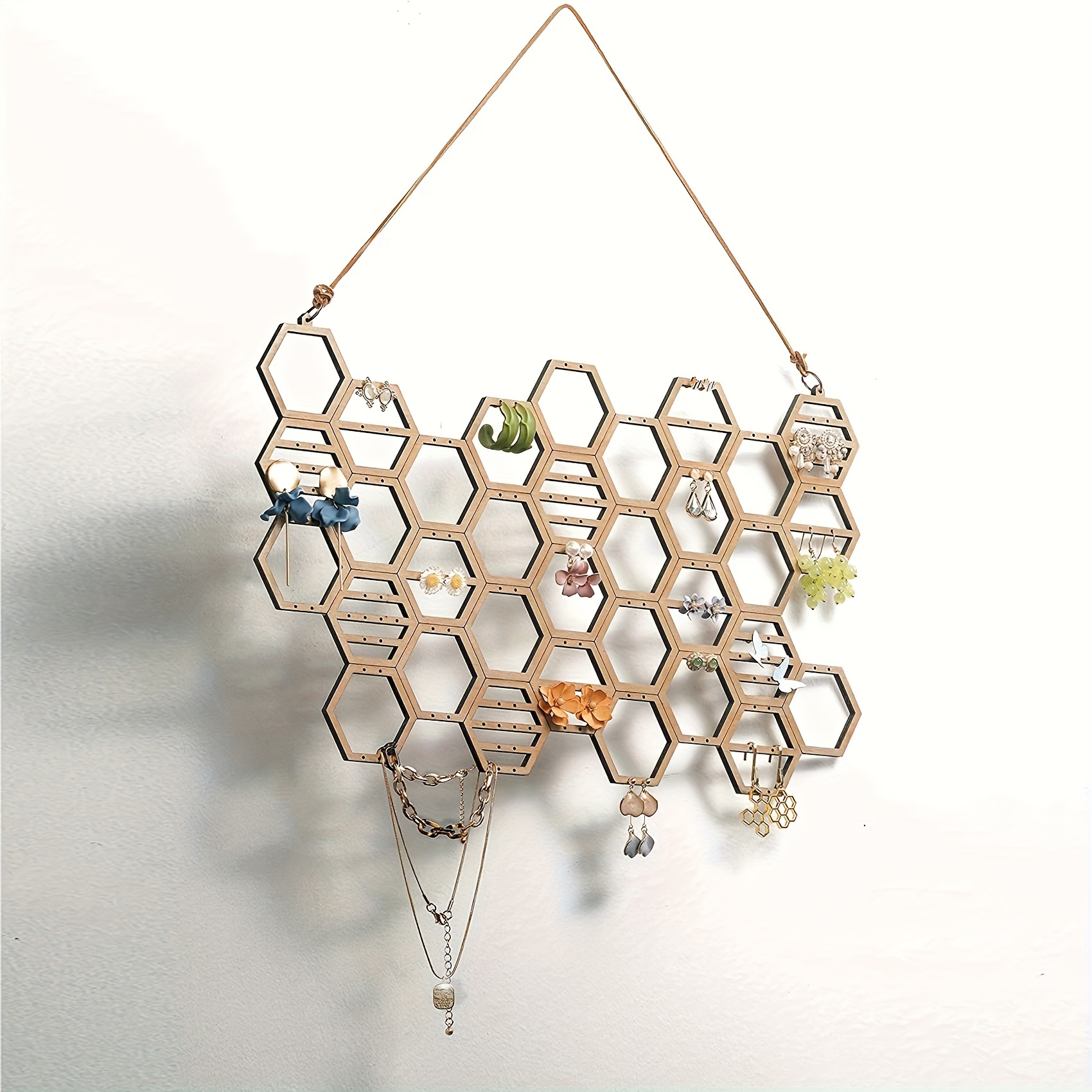 Earring Organizer, Hanging Earring Holder for Wall, Stud Earring