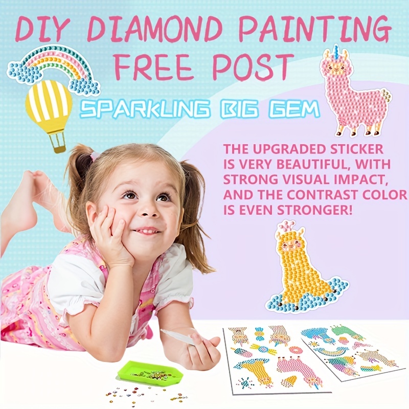 Arts And Crafts For Kids Ages 8-12 - Big Gem Diamond Painting