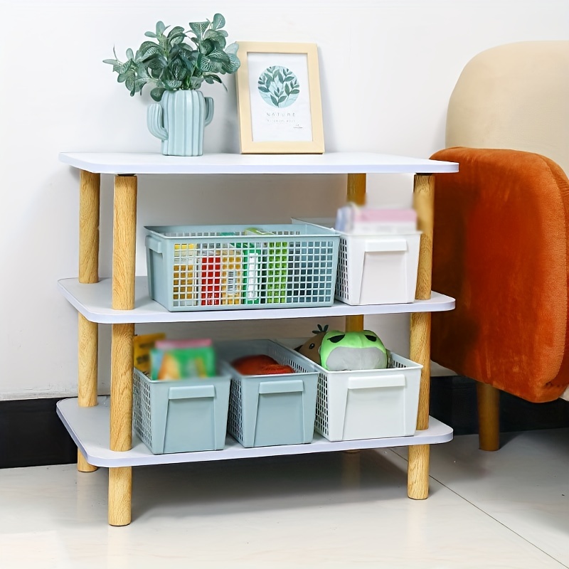 Versatile Plastic Storage Baskets For Bathroom Kitchen And - Temu