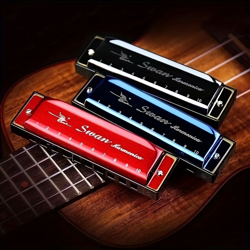 10 Holes 20 Tone C Blues Harmonica Ideal for Kids & Beginners