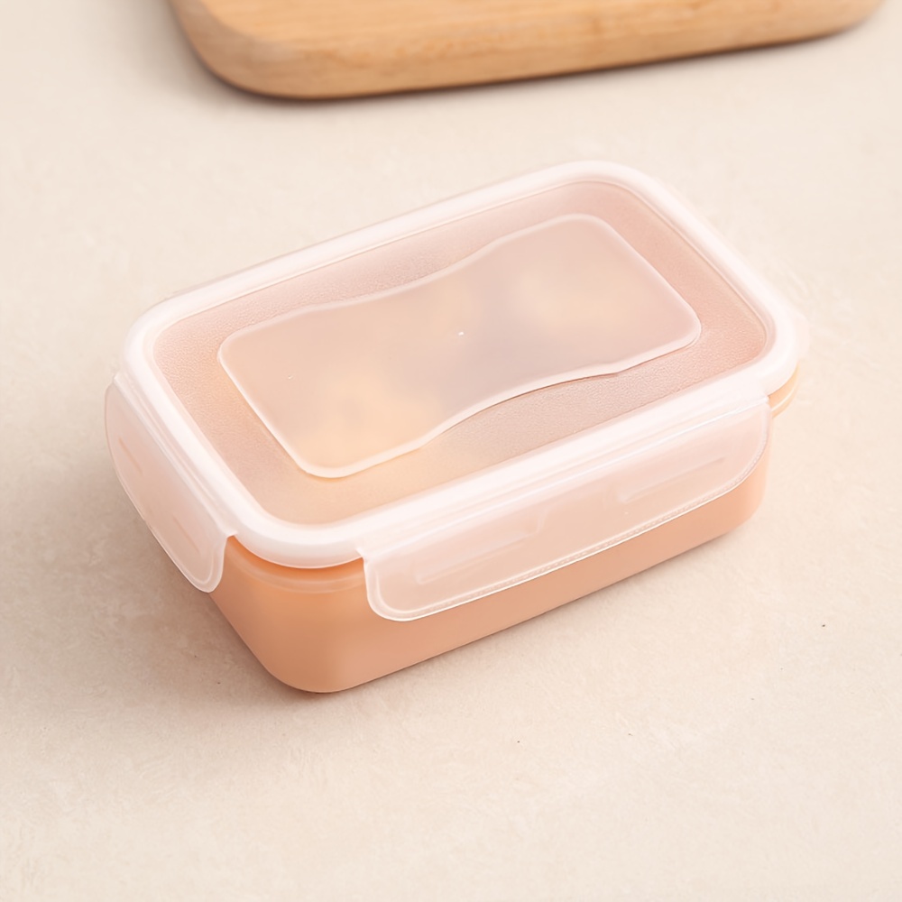 Bento Boxes, Mini Round Food Preservation Box, Kitchen Bento Box,  Refrigerator Sealed Box, Rectangular Sealed Storage Box, Small Lunch Box,  Kitchen Bento Box, Fridge Sealed Container, Kitchen Supplies - Temu