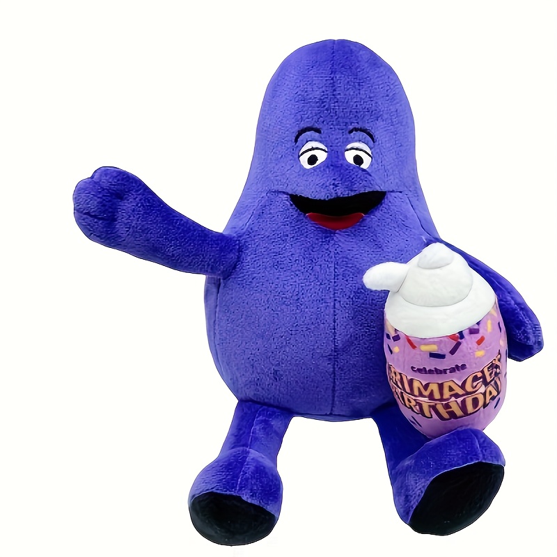 Purple Hairy Little Monnster Doll Gift For - Temu