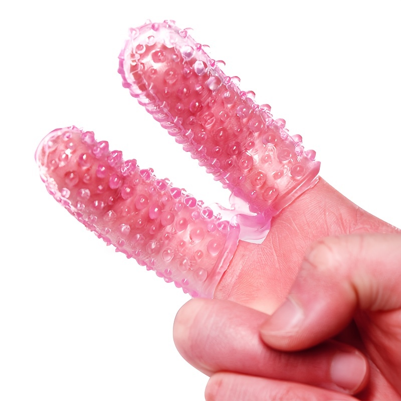 Unisex Wolf Teeth Finger Sleeve Sex Toy For Vagina And Anal Masturbation Stimulation Pleasure Enhancing For Men Women Adult Couples