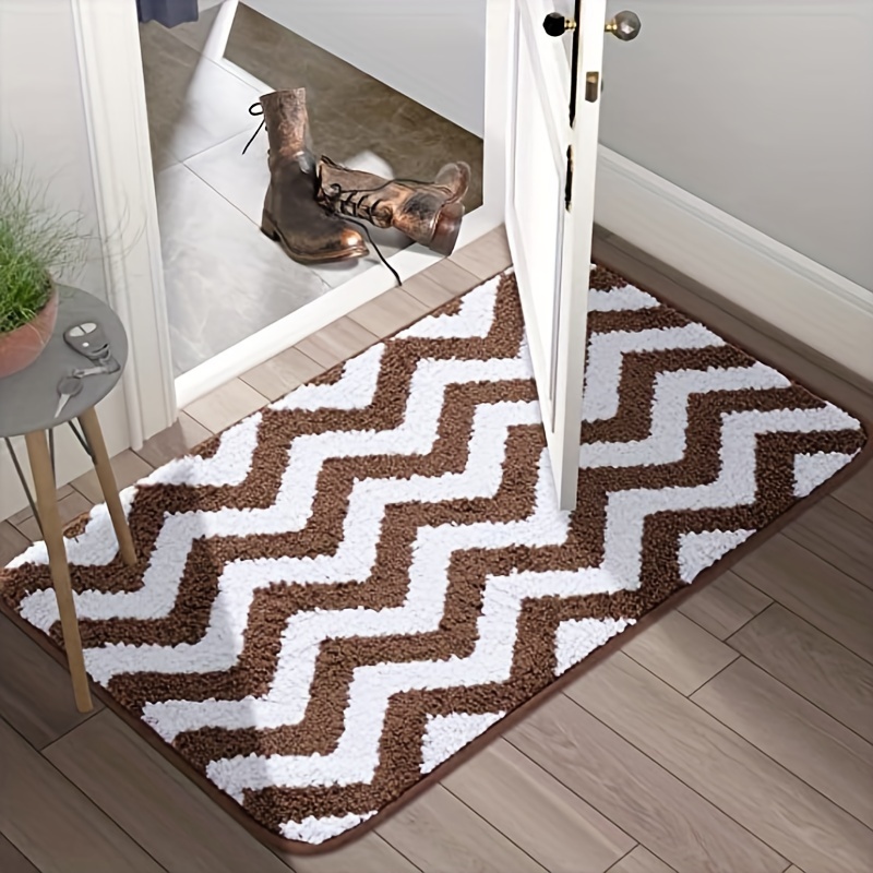 Solid Color Striped Door Mat Indoor Mat Floor Mat Indoor Rug - Temu