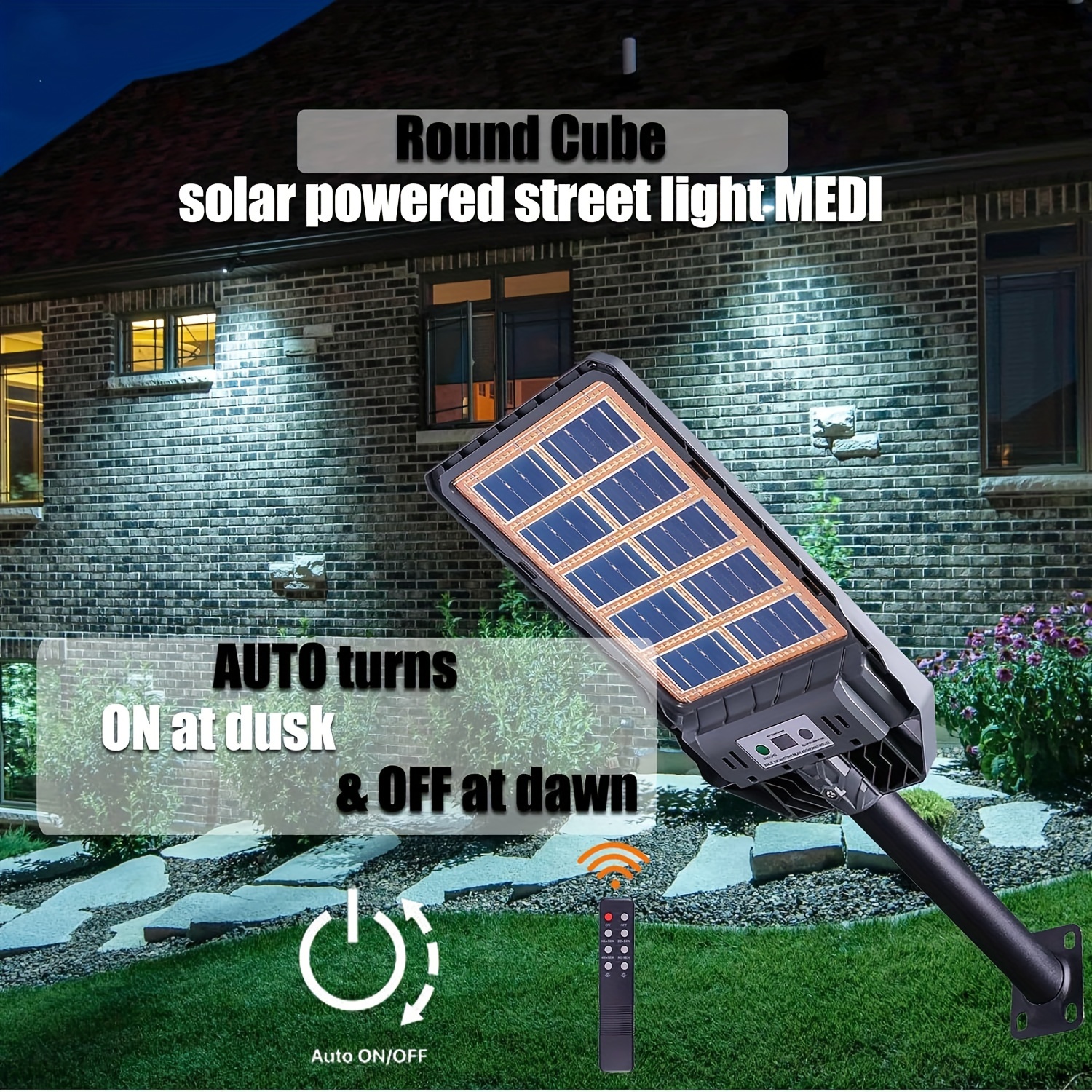 Solar Street Lights Outdoor Solar Outdoor Lights Ip66 - Temu
