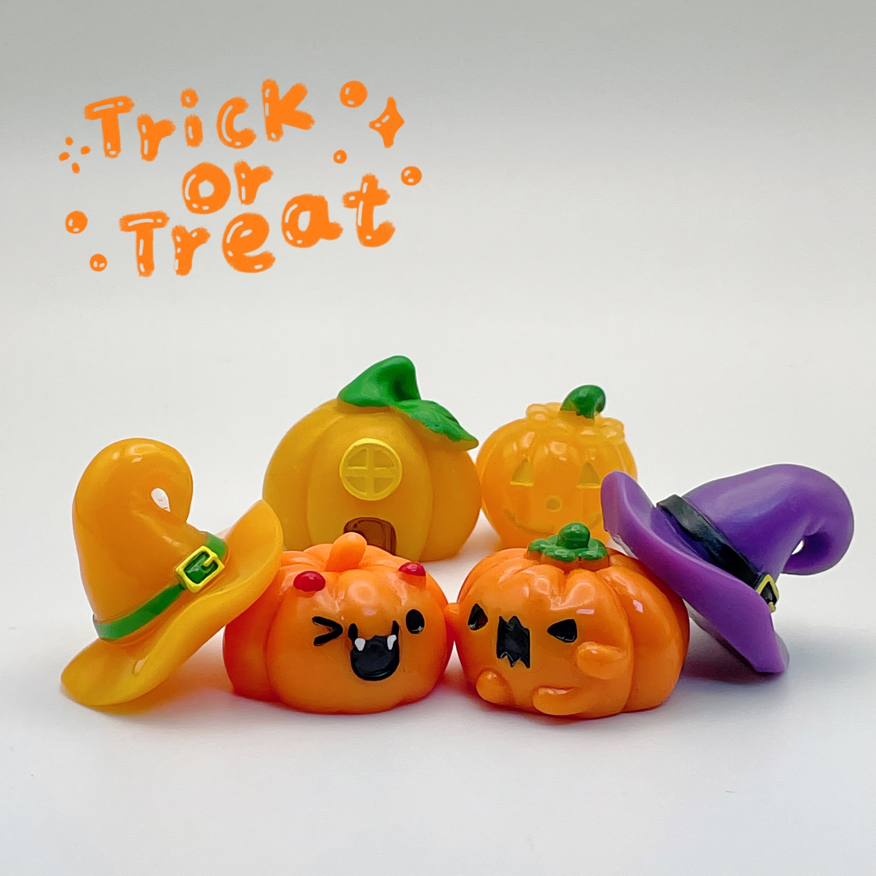 Micro Landscape Halloween Decoration Diy Handmade Pumpkin Halloween Topper  Combination Set Holiday Party Toys Home Decoration Desktop Decoration Small  Crafts - Temu