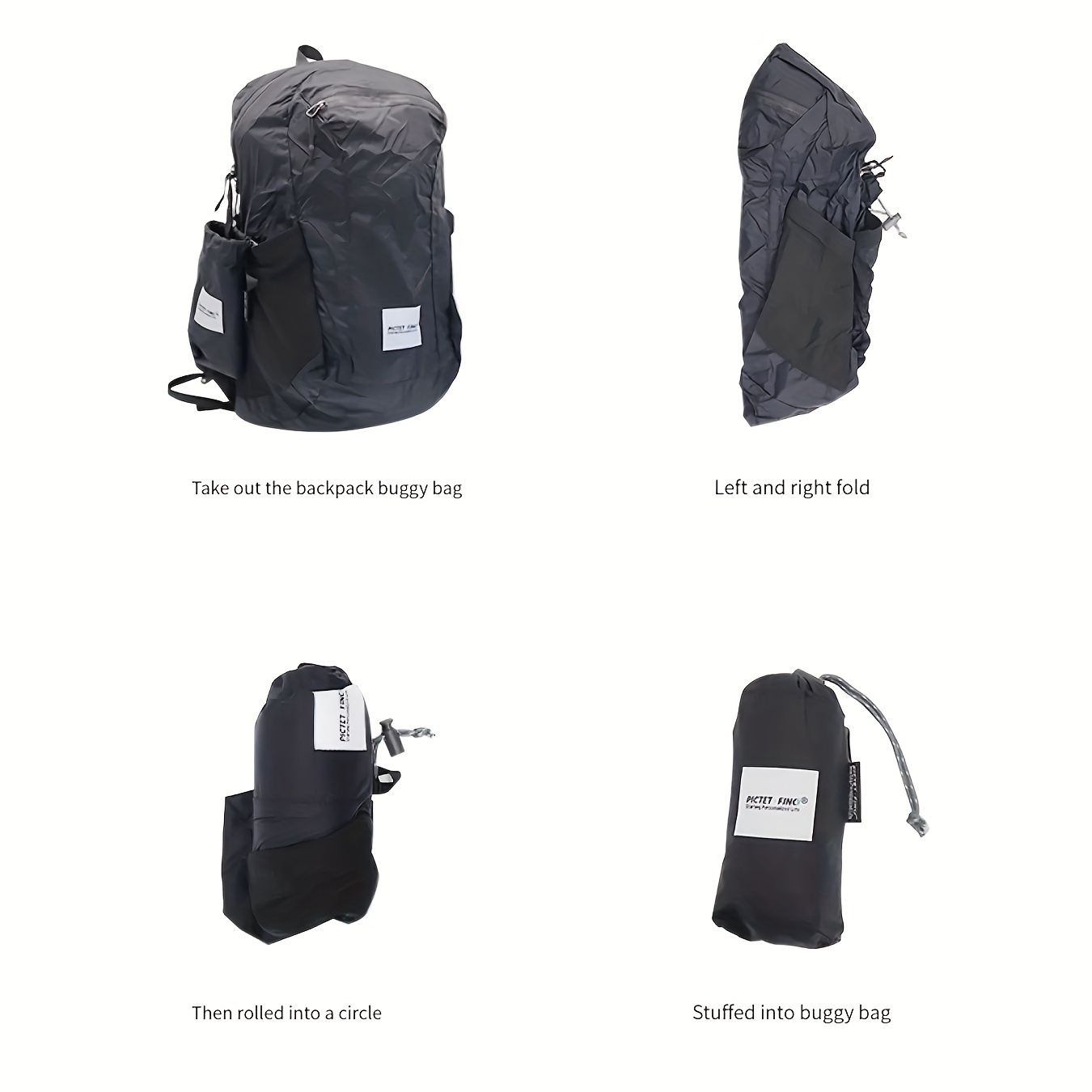 Outdoor Portable Folding Waterproof Bag Large Capacity - Temu