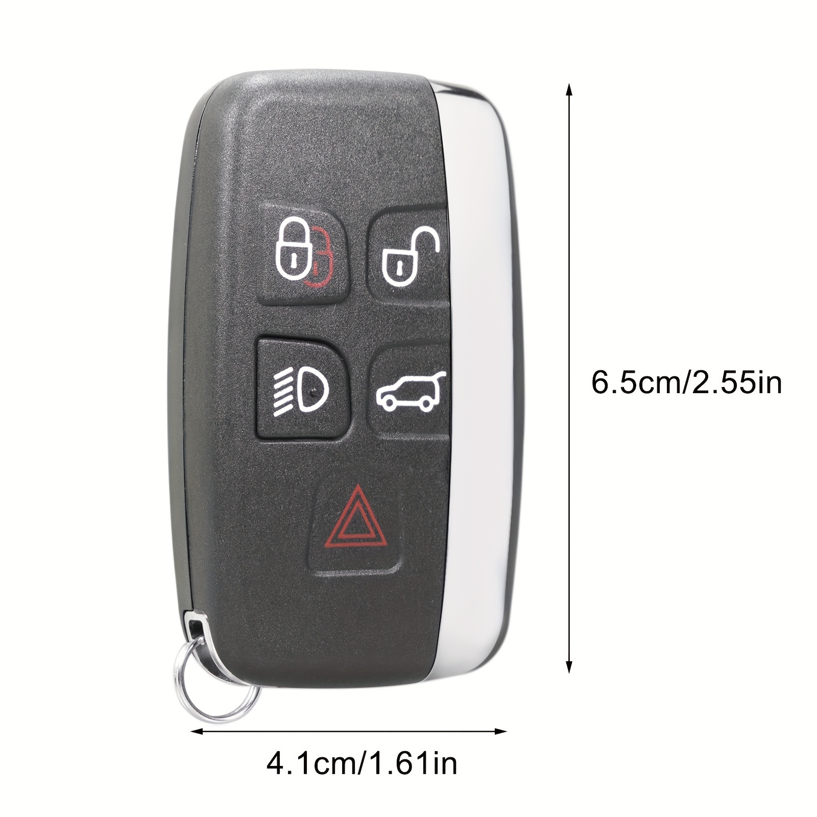 5 Buttons Smart Remote Key Fob Shell Case For Land Rover For