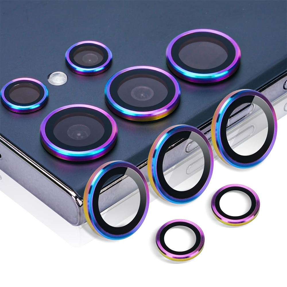 Folie sticla cu strasuri camera Samsung Galaxy S24 Ultra ESR Lens  Protector, rhinestone - CatMobile