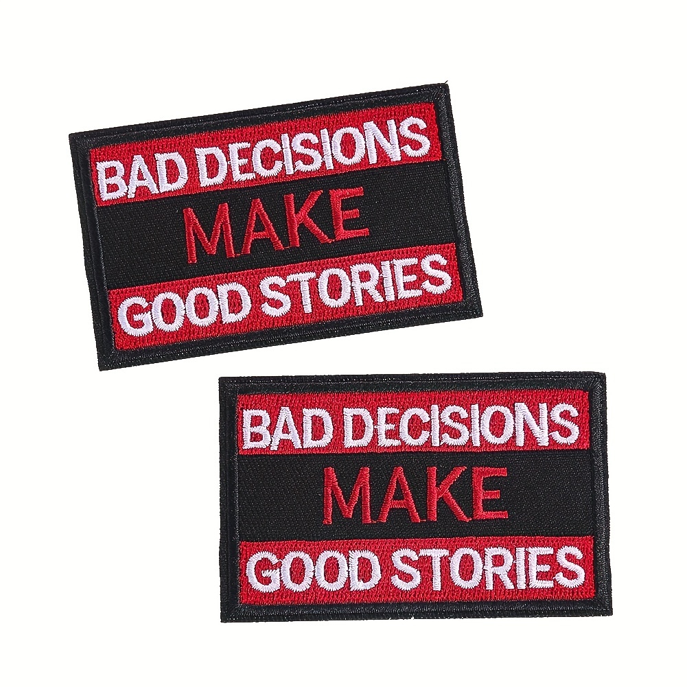 2pcs Black Patches For Clothing Iron On Patch Stickers For Clothes